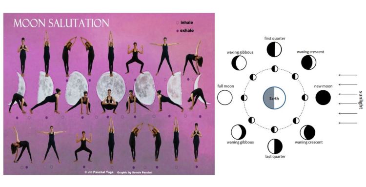 Moon Salutation Moon Phases