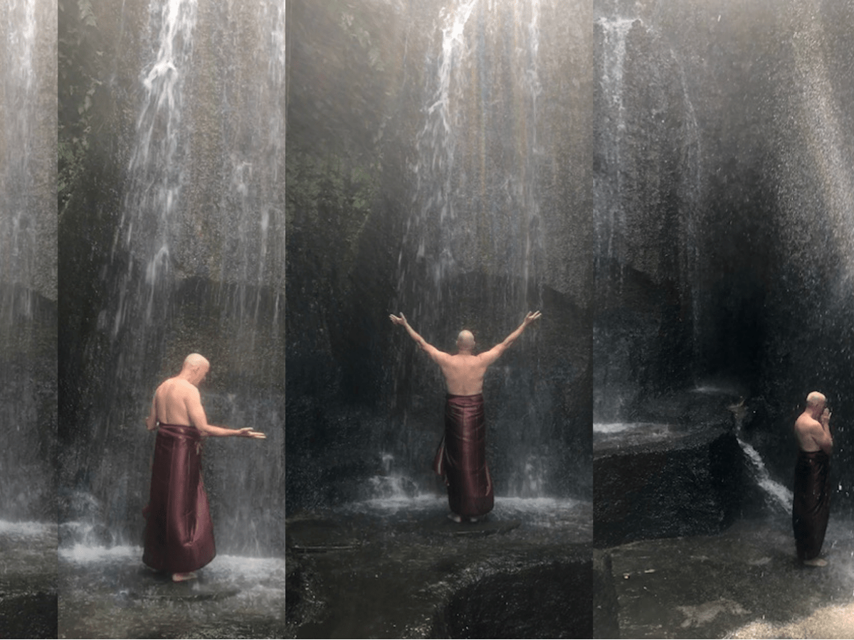 The Taman Beji Griya&nbsp;Waterfall