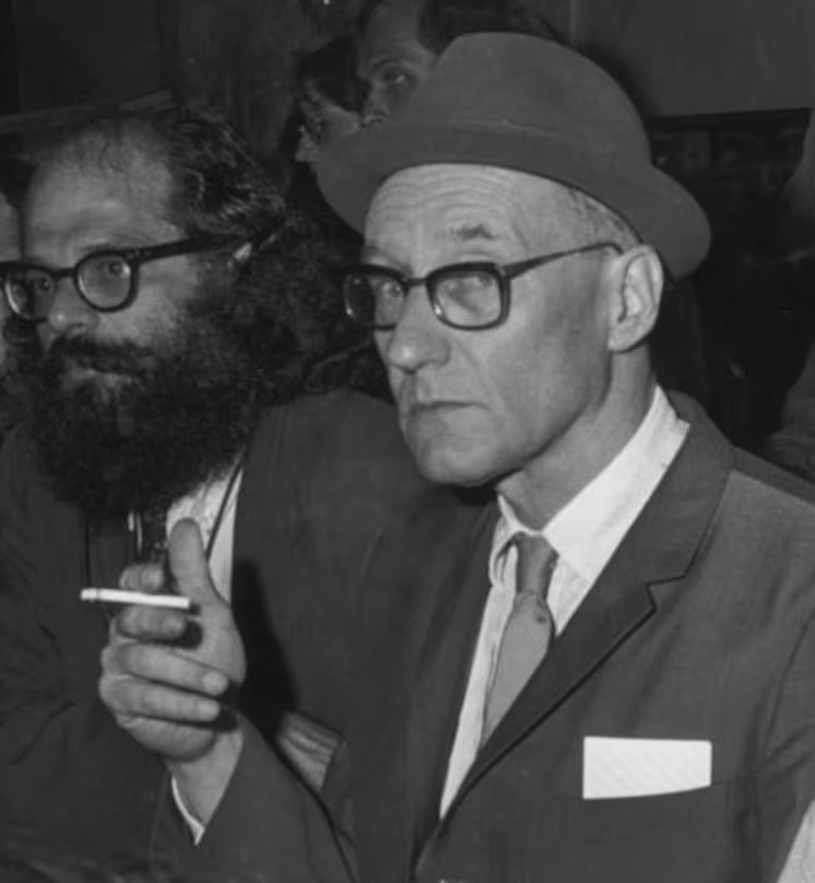 Ginsberg with Burroughs