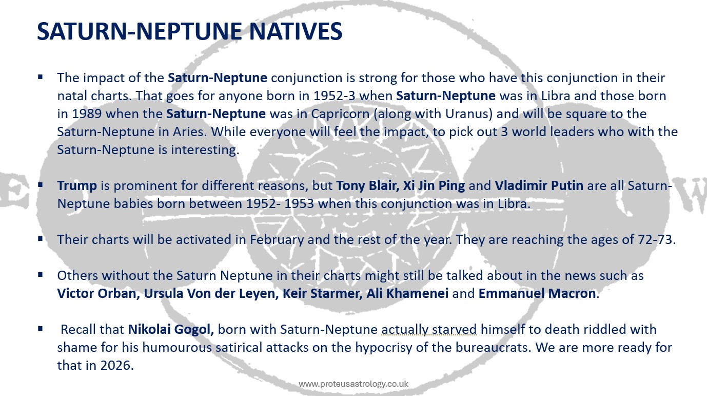 Saturn Neptune Natives