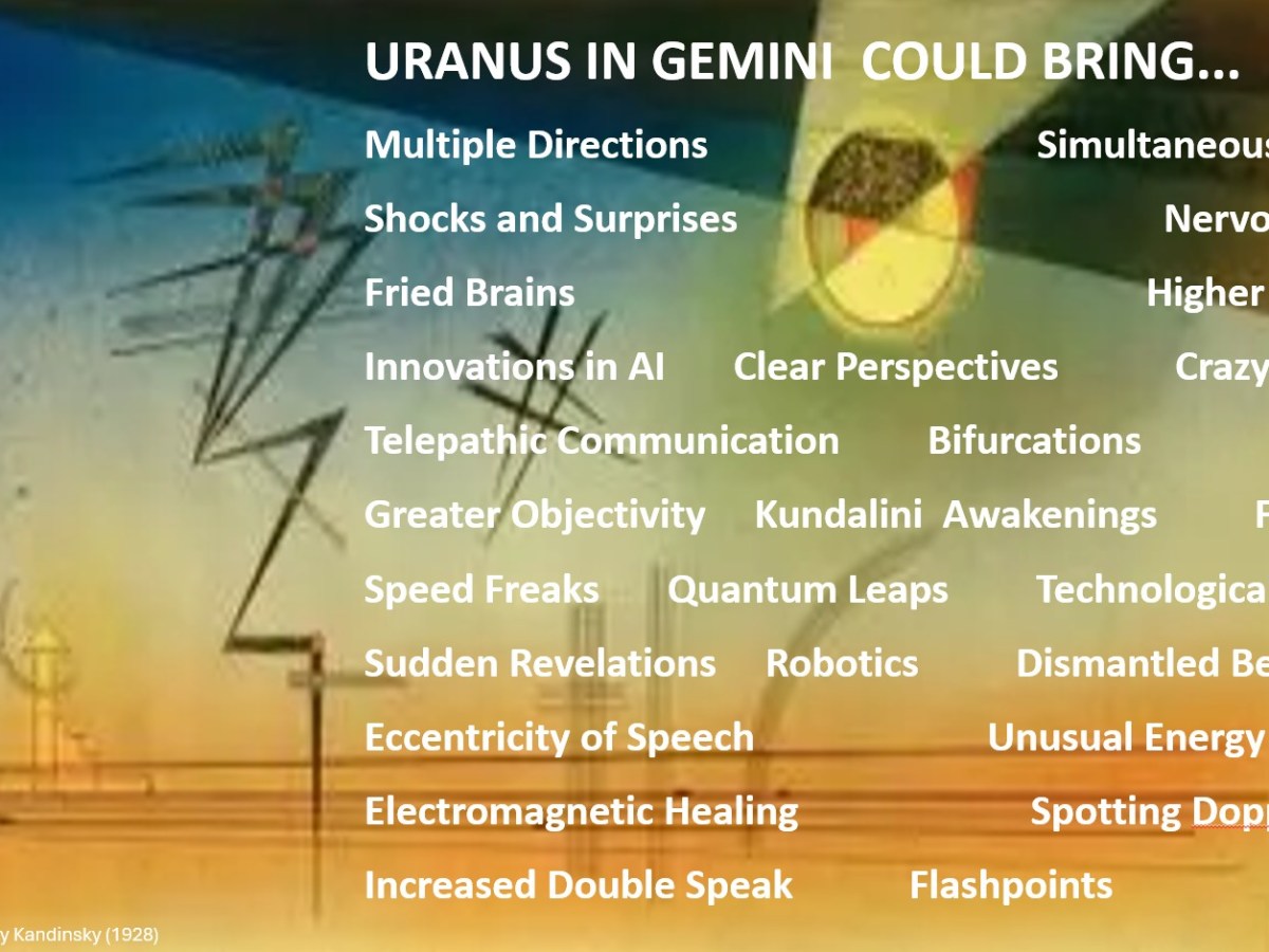 Uranus Enters Gemini,&nbsp;2026