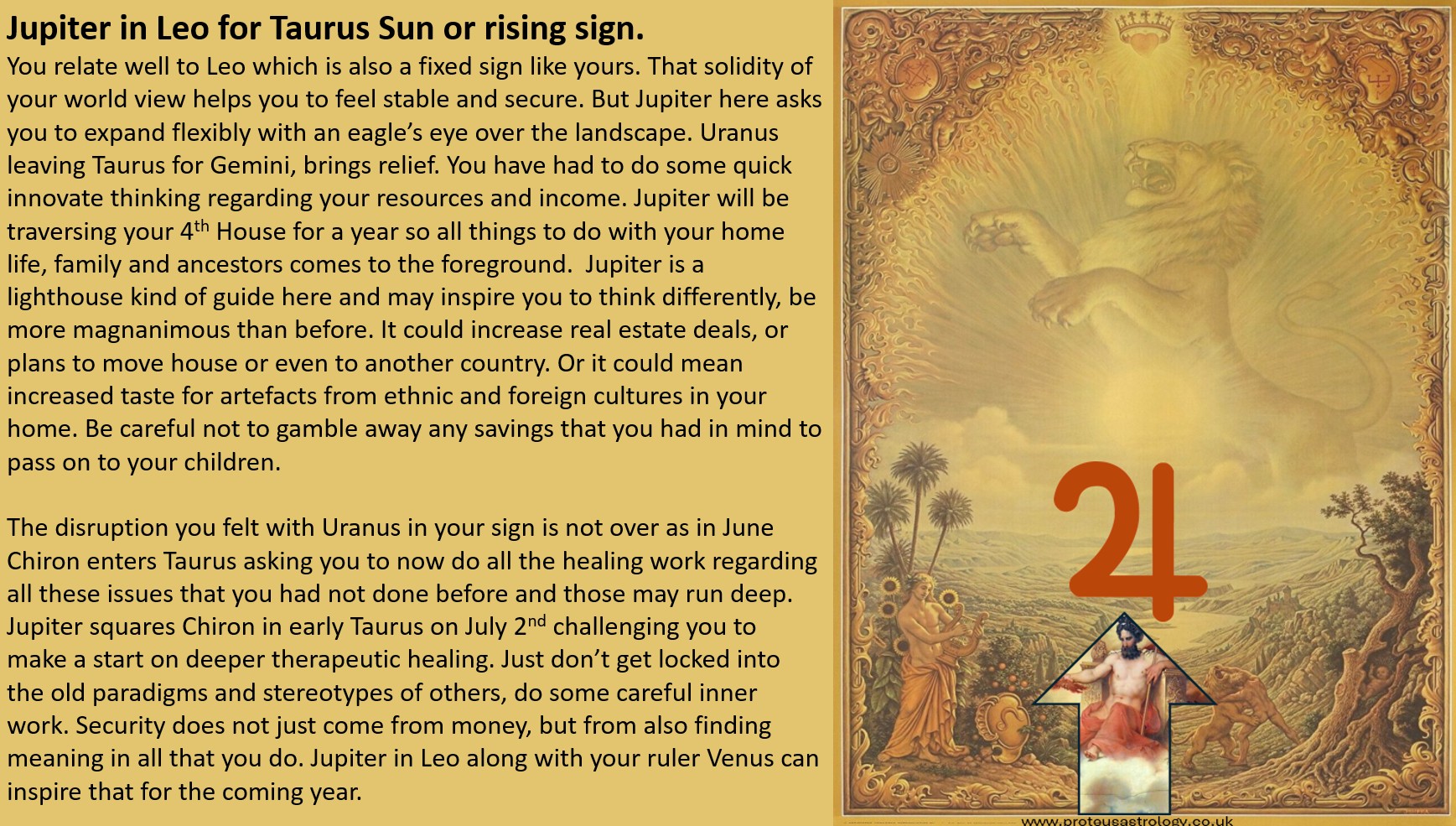 Taurus Forecast