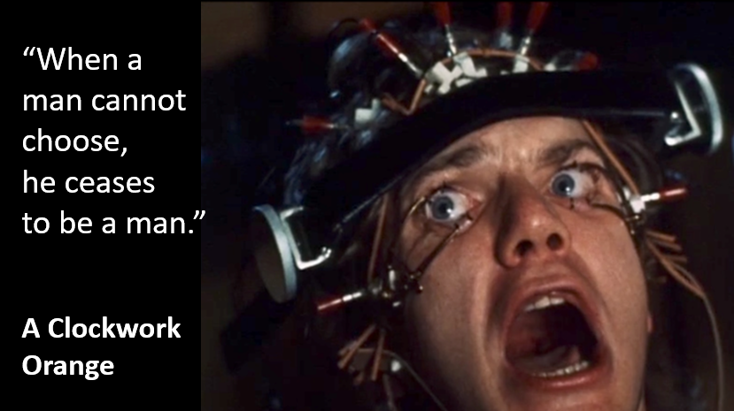 Clockwork Orange quote by the Chaplain