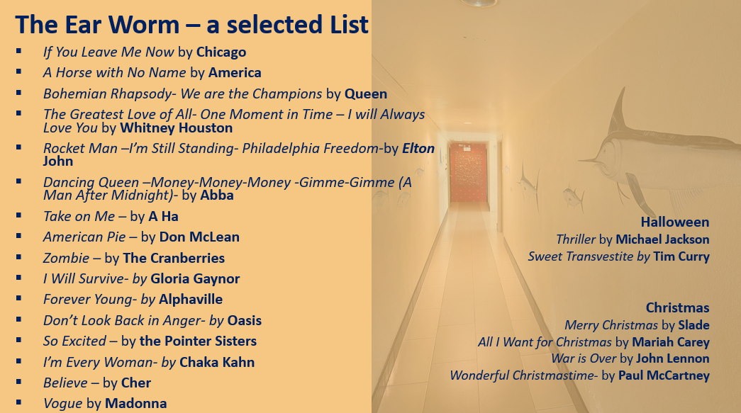 The Ear Worm List